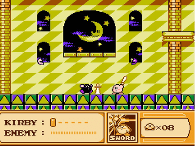 Super Nintendo SNES Screenshot Kirby's Adventure