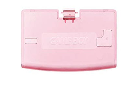 Game Boy Advance Batteriedeckel (Clear Pink)