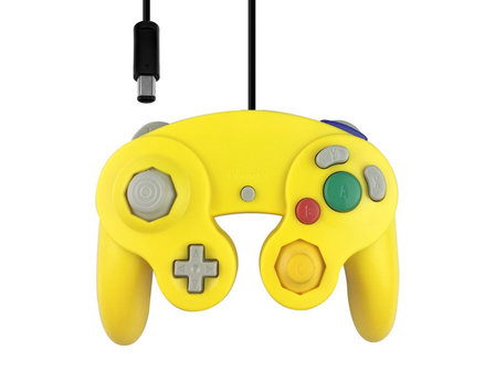 Neuer GameCube Controller Gelb