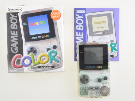 Game Boy Color White Transparant