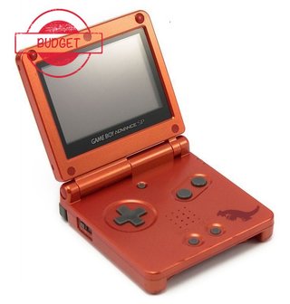 Gameboy Advance SP Pokemon Groudon Edition - Budget