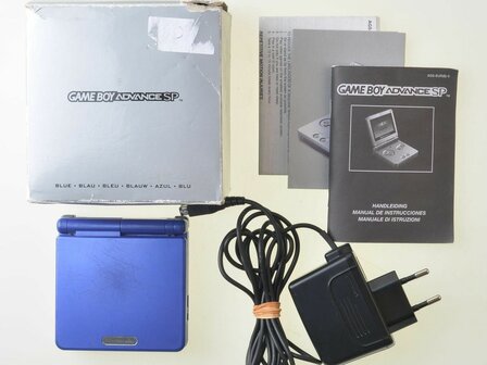 Gameboy Advance SP Blue Complete