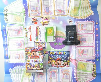 Mario Party E-Reader Card Game + E-Reader