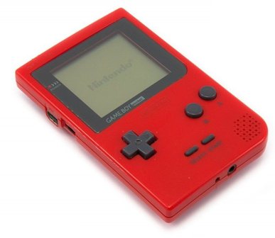 Gameboy Pocket Red