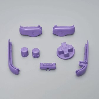 Gameboy Advance Button Set - Light Purple