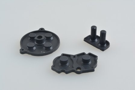 Gameboy Advance Rubber Pads - Black