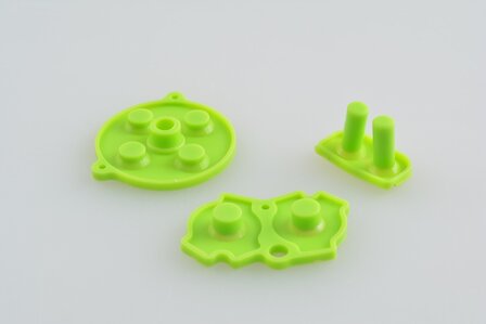 Gameboy Advance Rubber Pads - Green