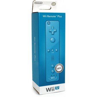 Controller Origineel Wii / Wii U - Motion Plus Blauw - Nintendo