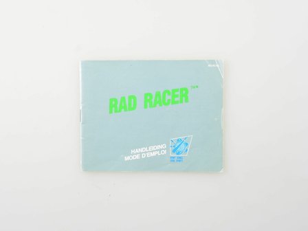 Rad Racer Manual