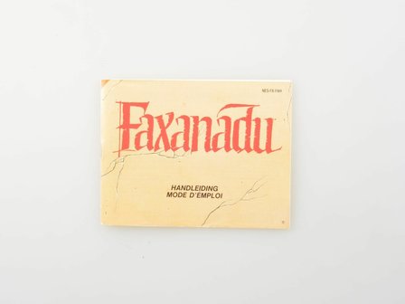 Faxanadu Manual
