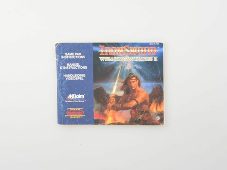 Iron Sword Wizards and Warriors II Manual