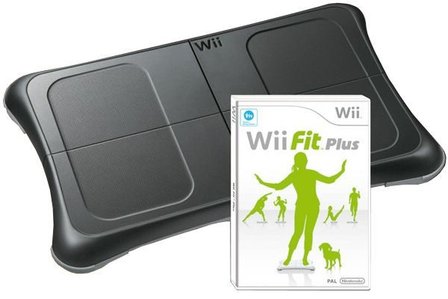 Wii Fit Plus + Balance Board (Complete)