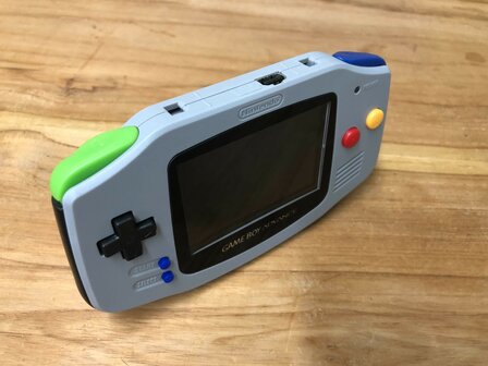 Gameboy Advance Limited SNES Edition + IPS V2 Backlight Mod