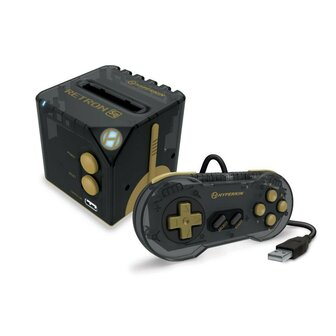 RetroN Sq Gaming Console (HDMI) - Black/Gold