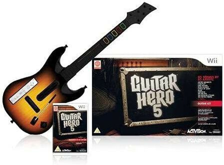 Guitar Hero 5  - Guitar Bundle (Complete)