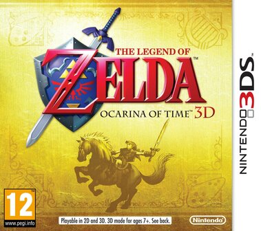The Legend of Zelda - Ocarina of Time 3D (Golden Art Work)