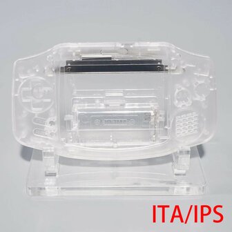 Gameboy Advance Shell - Transparant - IPS Ready