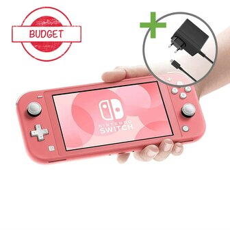 Nintendo Switch Lite Console - Coral - Budget
