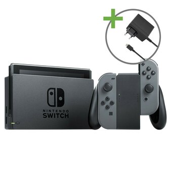 Nintendo Switch Console - Zwart (Starter Pack)