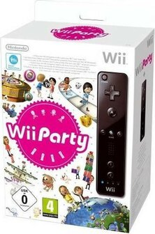 Wii Party Controller Pack - Zwart [Complete]