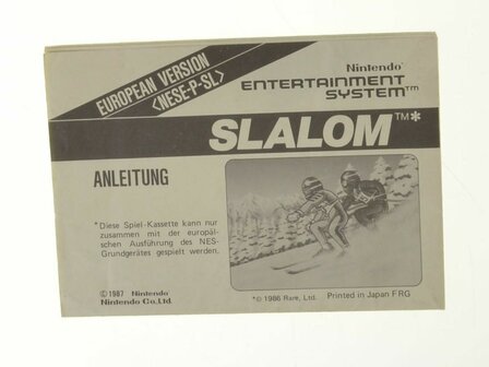 Slalom (German)