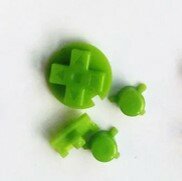 Gameboy Classic Button Set - Lime Green