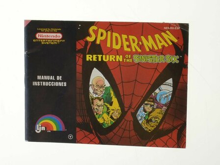 Spiderman Return of the Sinister Six (Spanish)