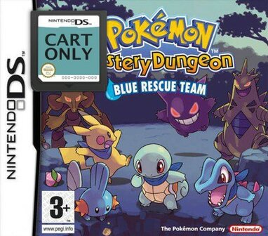 Pok&eacute;mon Mystery Dungeon - Blue Rescue Team - Cart Only