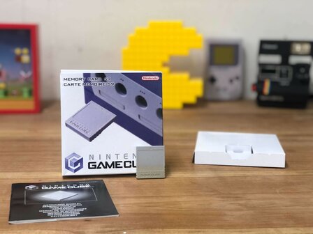 Originele Gamecube Memory Card 59 Bloks [Complete]