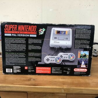 Super Nintendo SNES Console + Super Mario Land [Complete]