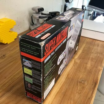 Super Nintendo SNES Console + Super Mario Land [Complete]