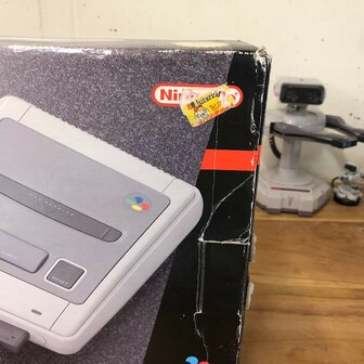 Super Nintendo SNES Console + Super Mario Land [Complete]