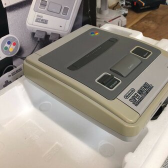 Super Nintendo SNES Console + Super Mario Land [Complete]
