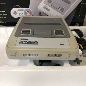 Super Nintendo SNES Console + Super Mario Land [Complete]