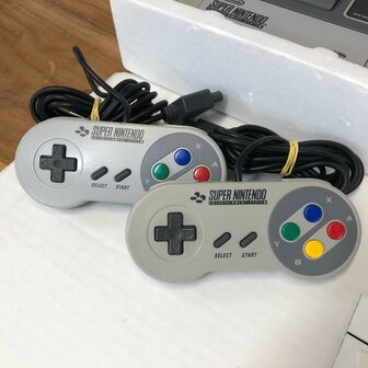 Super Nintendo SNES Console + Super Mario Land [Complete]