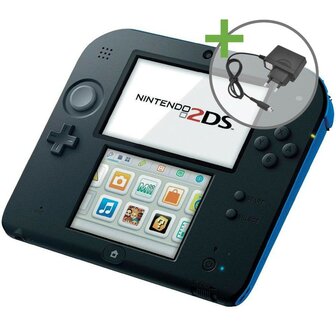Nintendo 2DS Black/Blue (Electric Blue)