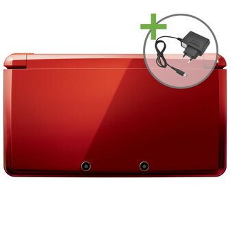 Nintendo 3DS Metallic Red