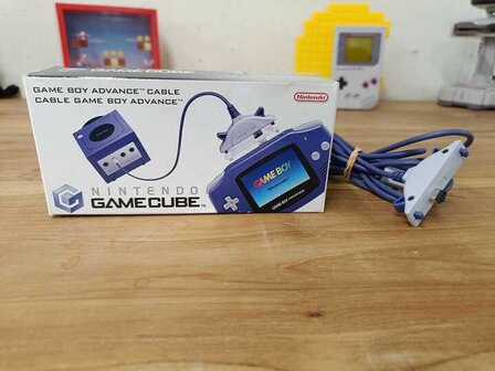Originele Gamecube Gameboy Advance Link Cable (Complete)