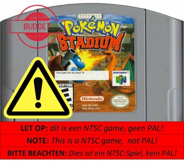 Pokemon Stadium [NTSC] - Budget