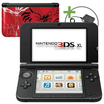 Nintendo 3DS XL - Pok&eacute;mon X and Y-Xerneas and Yveltal Red Edition