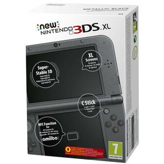 NEW Nintendo 3DS XL - Metallic Black [Complete]