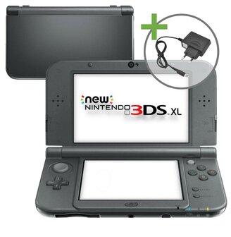 NEW Nintendo 3DS XL - Metallic Black