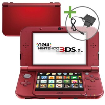NEW Nintendo 3DS XL - Metallic Red