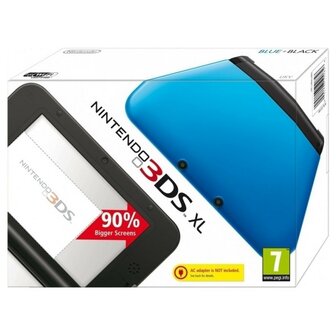 Nintendo 3DS XL - Blue/Black [Complete]