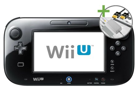 Nintendo Wii-U Starter Pack - Console Only Edition (Black)