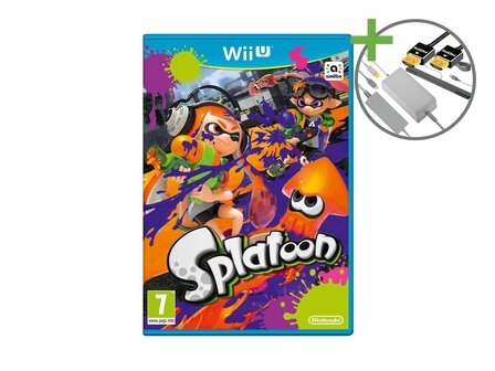 Wii U Console - Mario Kart 8 + Splatoon Pack [Complete]