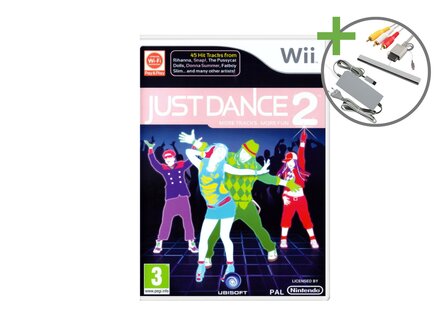 Nintendo Wii Starter Pack - Just Dance 2 Edition