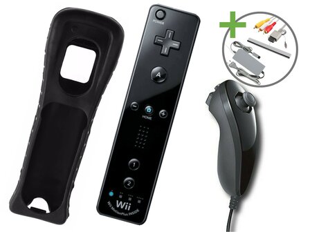 Nintendo Wii Starter Pack - Mario Kart Motion Plus Black Edition&nbsp;[Complete]