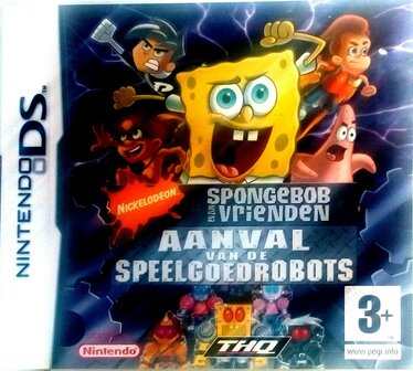 Nickelodeon Spongebob en Zijn Vrienden: Aanval van de Speelgoed Robots