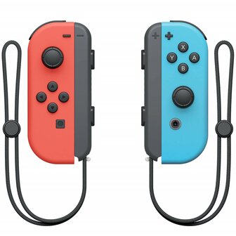 Nieuwe Wireless Controllers (L &amp; R) voor de Nintendo Switch - Blauw/Rood